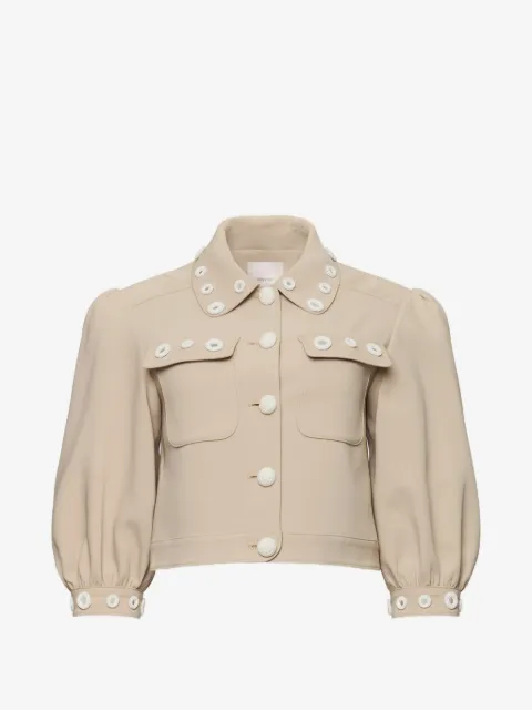 Cinq A Sept Gilliana crochet jacket