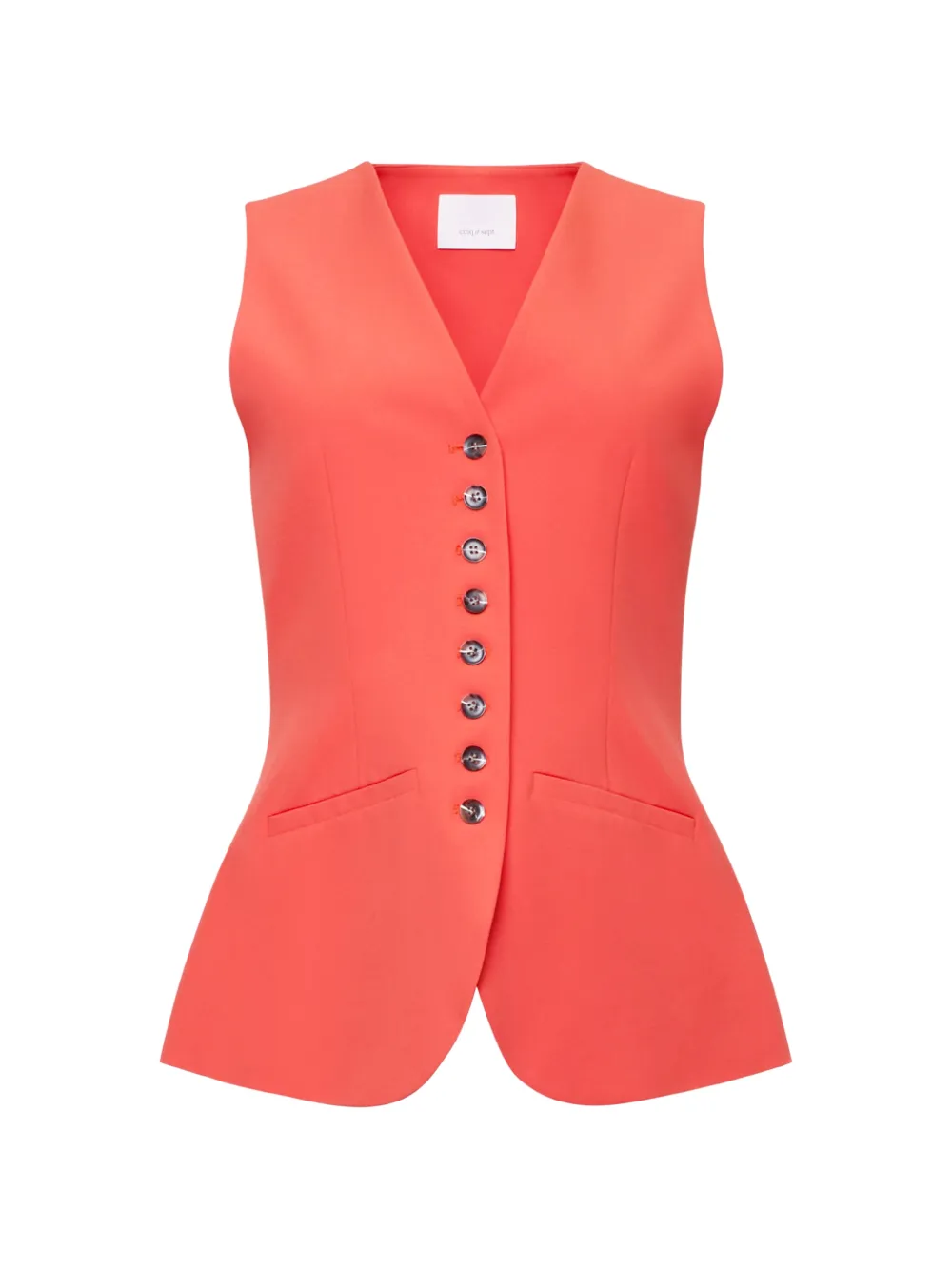 Cinq A Sept Kallen waistcoat - Red