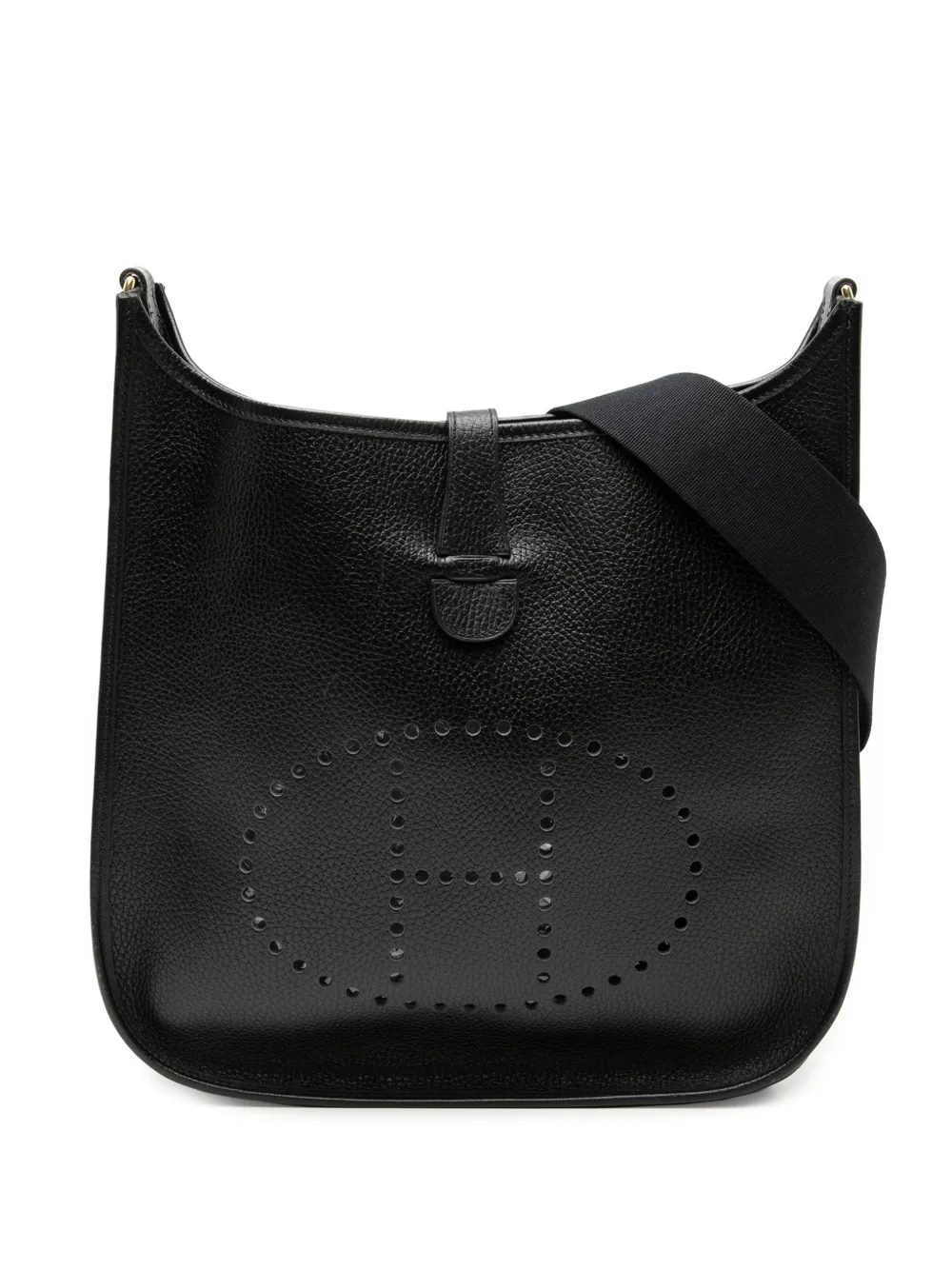 Hermès Pre-Owned 1997 Clemence Evelyne III 33 crossbody bag - Nero