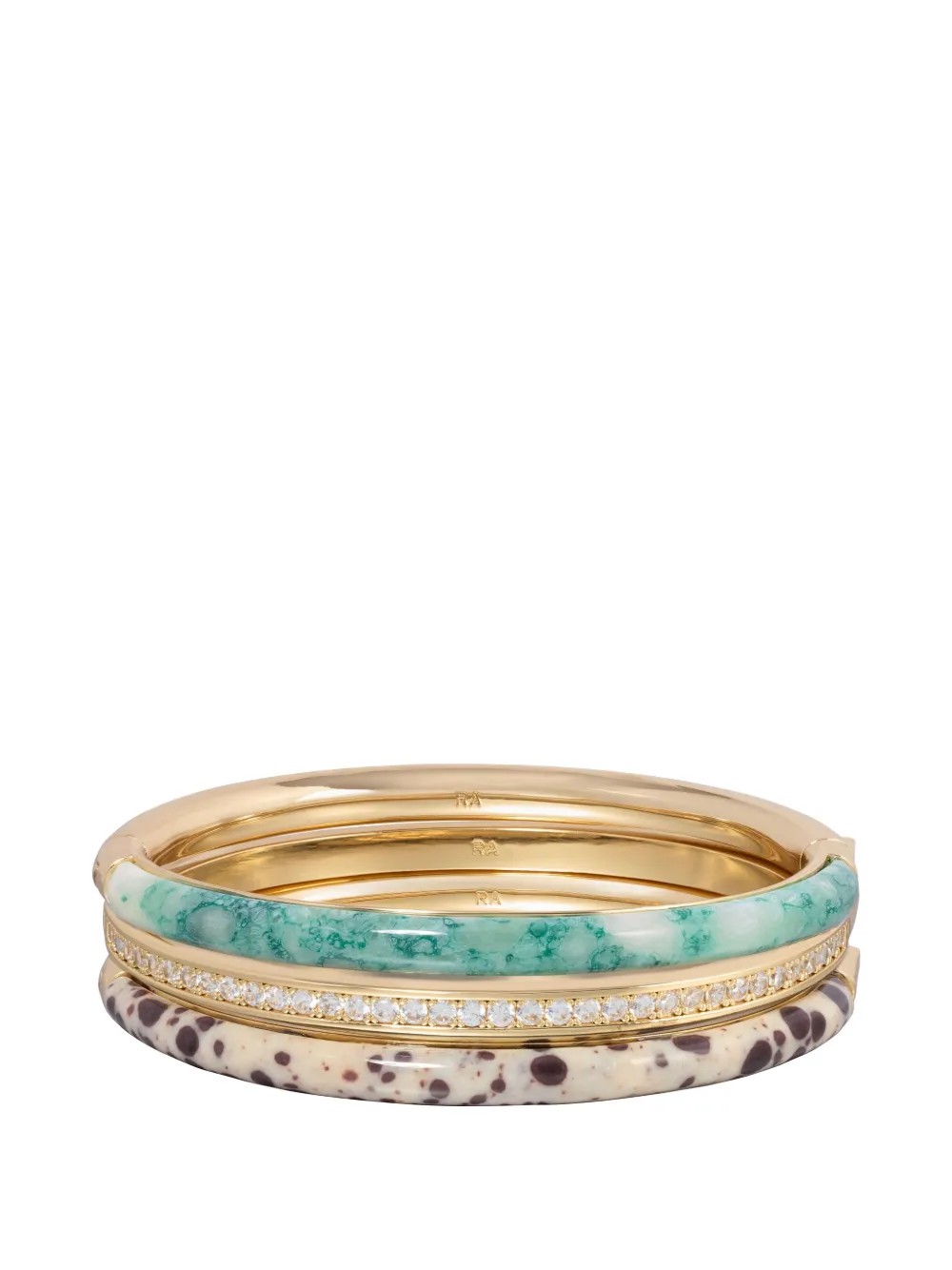 Roxanne Assoulin stacked bracelet - Oro