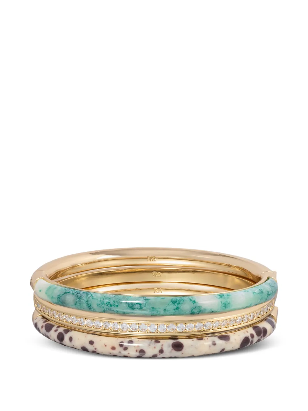 Roxanne Assoulin stacked bracelet - Oro