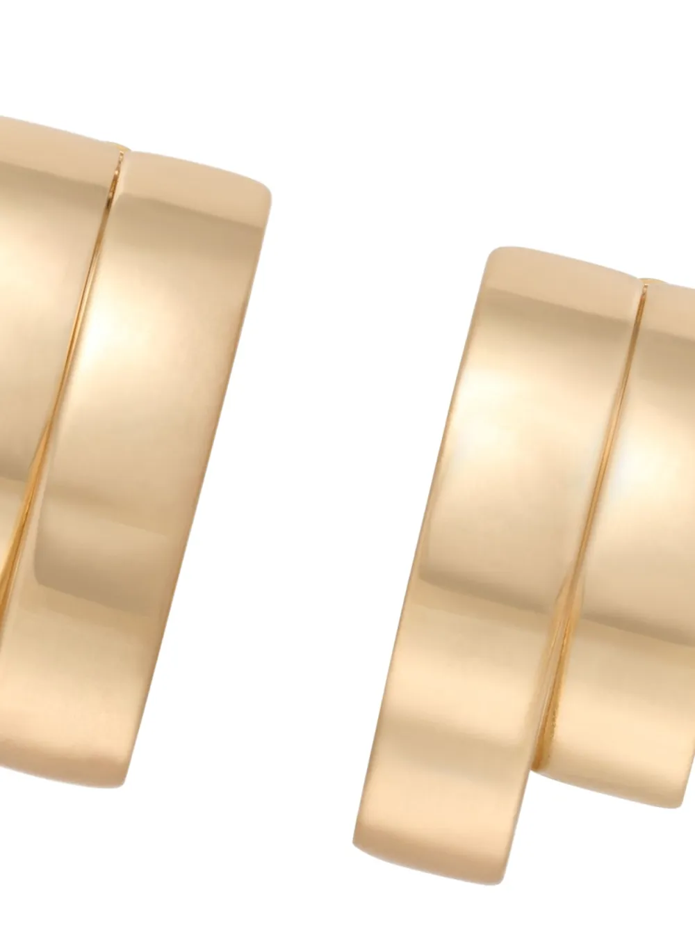  Roxanne Assoulin The Double Up Hoop Earrings - Gold 