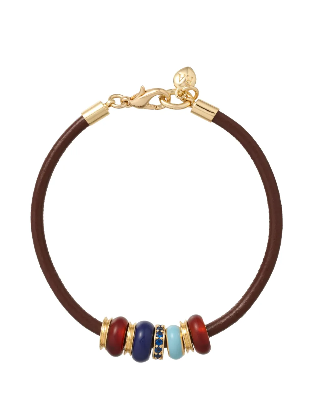 Roxanne Assoulin leather bracelet - Oro