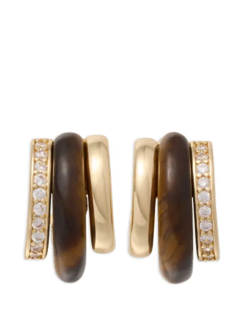 Roxanne Assoulin The Stone huggie earrings