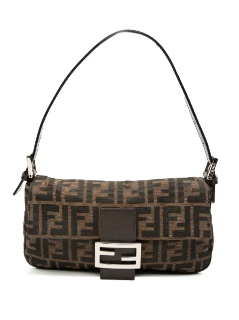 Fendi Pre-Owned 2000-2010 Zucca Canvas Baguette shoulder bag
