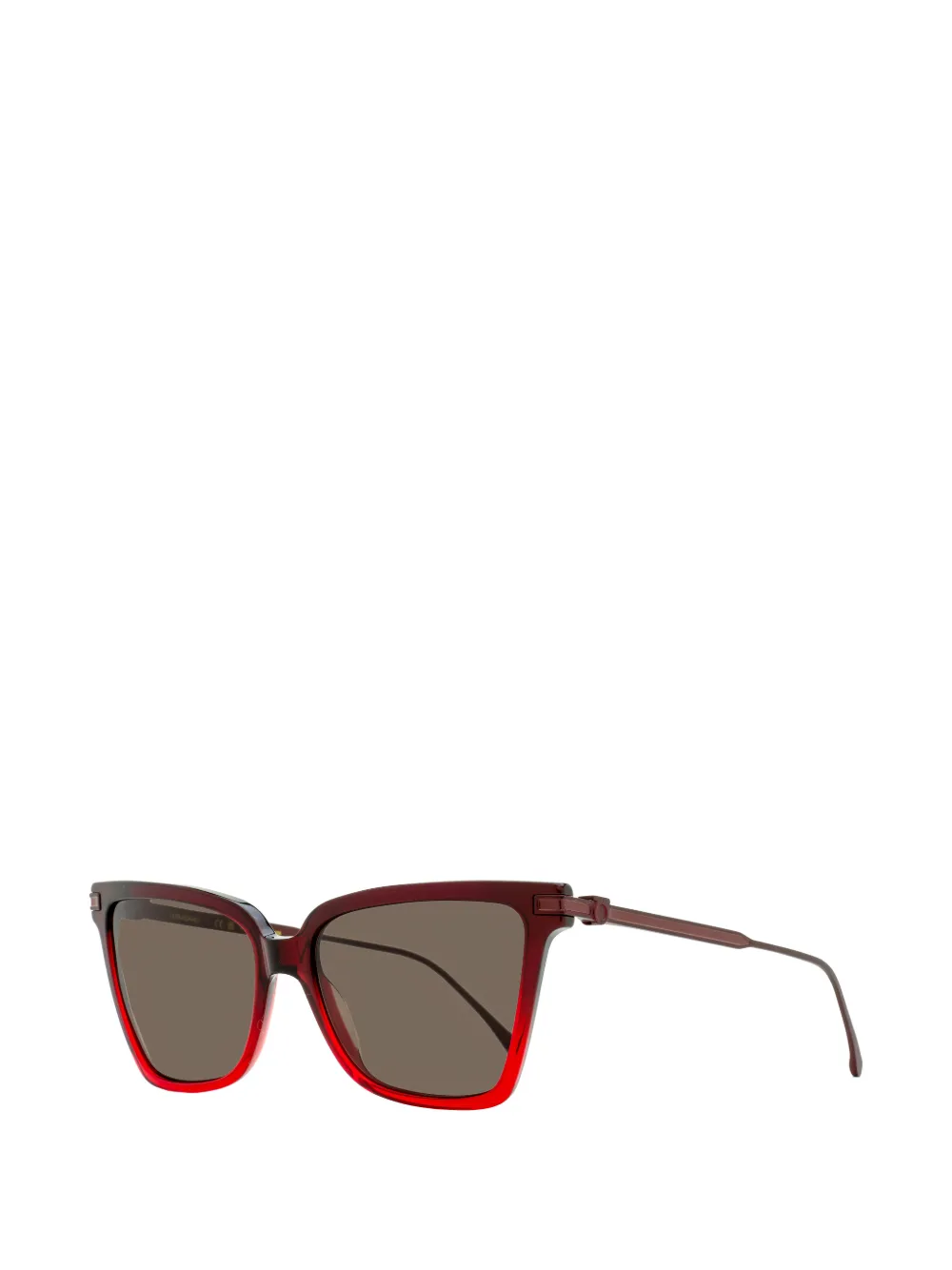  Ferragamo Eyewear Butterfly-frame Sunglasses - Red 