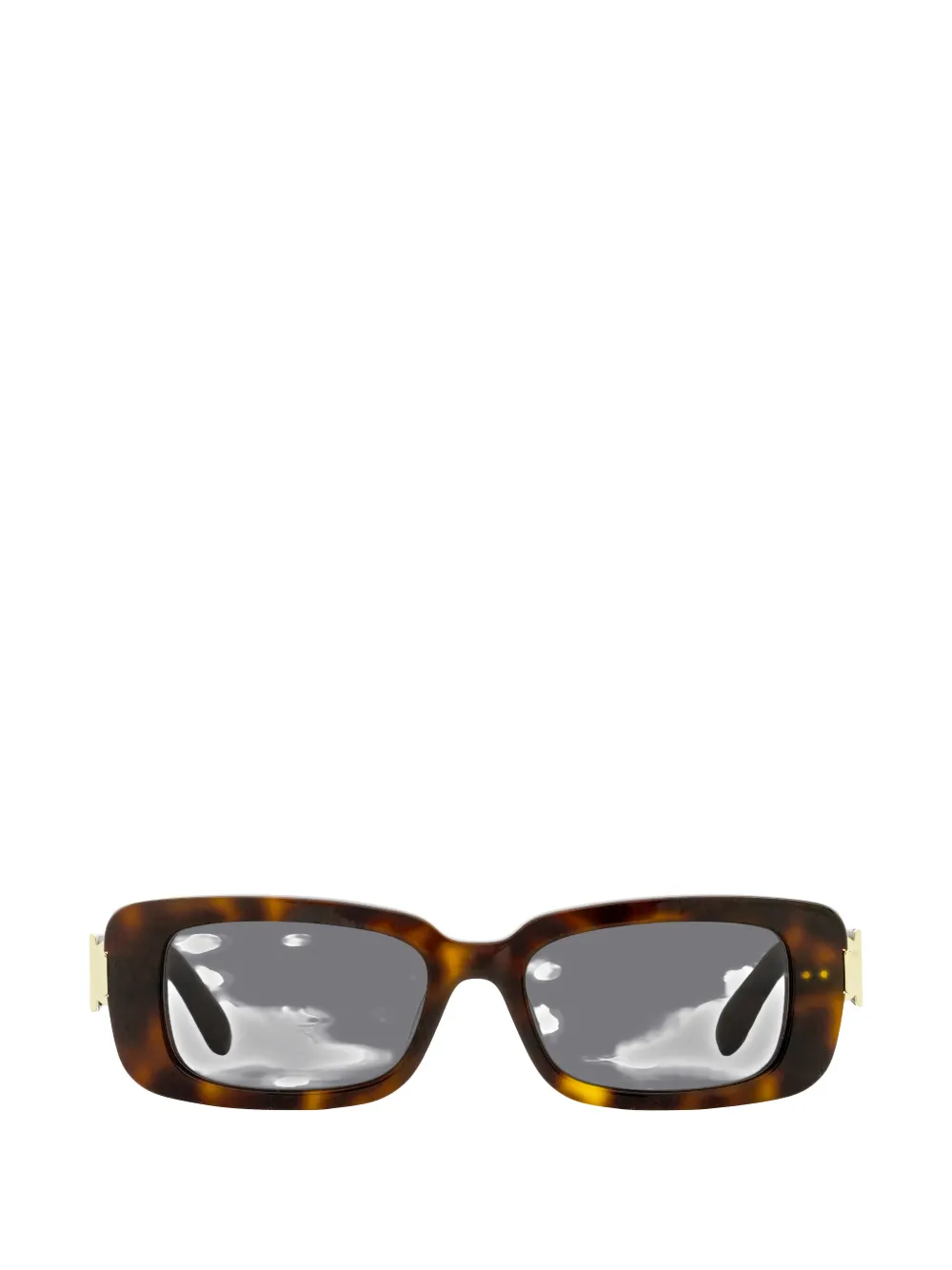 Ferragamo Eyewear 1105 rectangular-frame sunglasses - Marrone