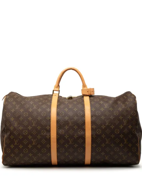 Louis Vuitton Pre-Owned 2001 モノグラム キーポル 60 ボストンバッグ
