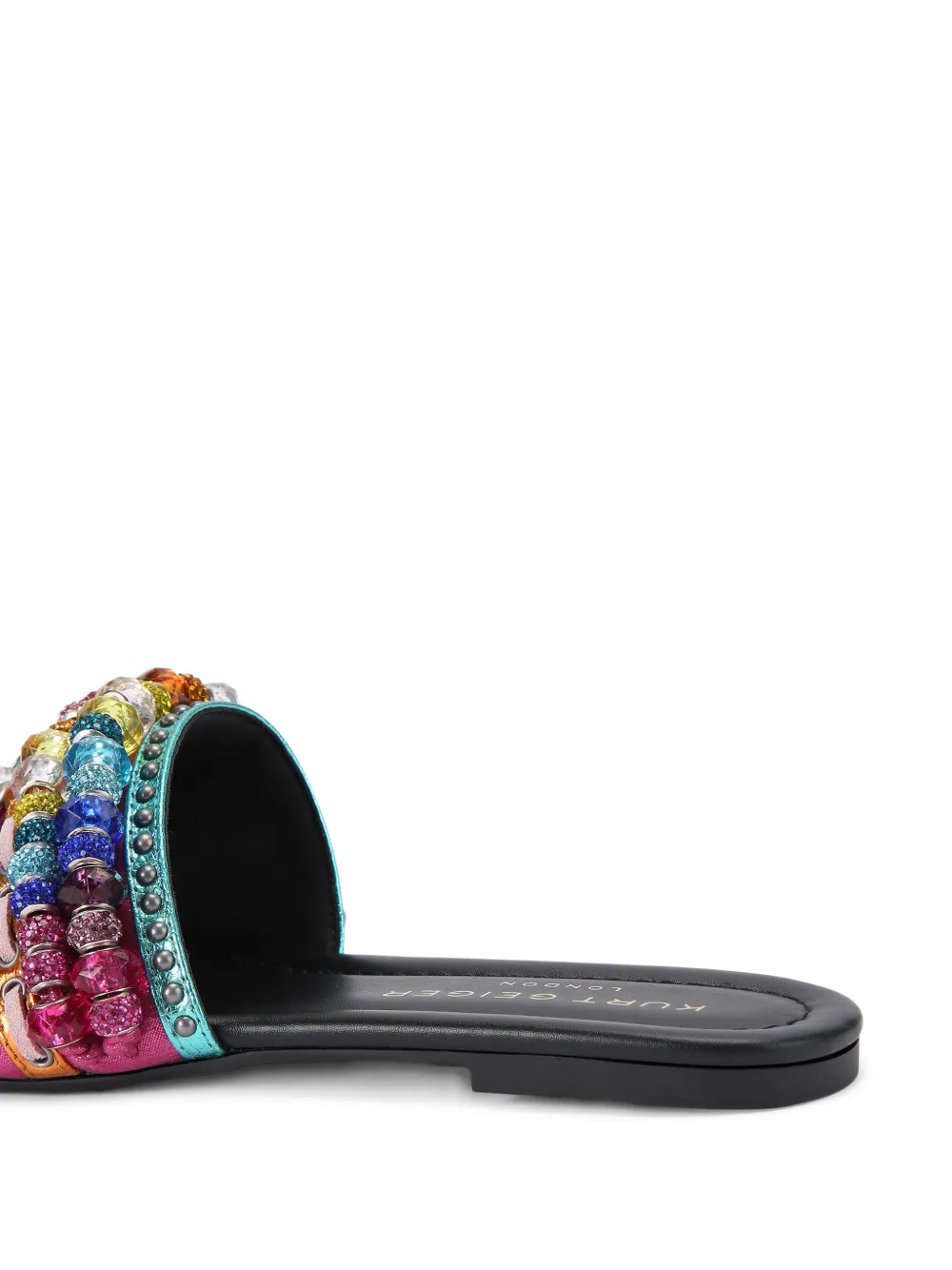 Kurt Geiger London Southbank sandalen met kralen Zwart