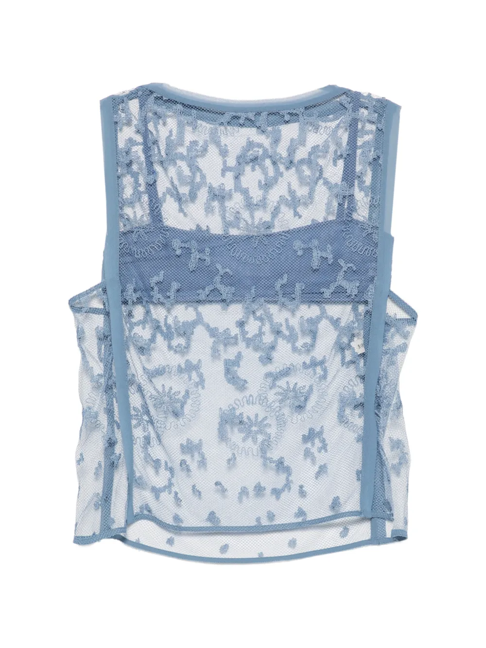 SIR. Leif mesh top - Blu