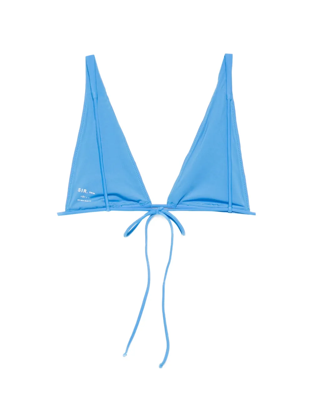 SIR. Kylie triangel bikini met halternek Blauw
