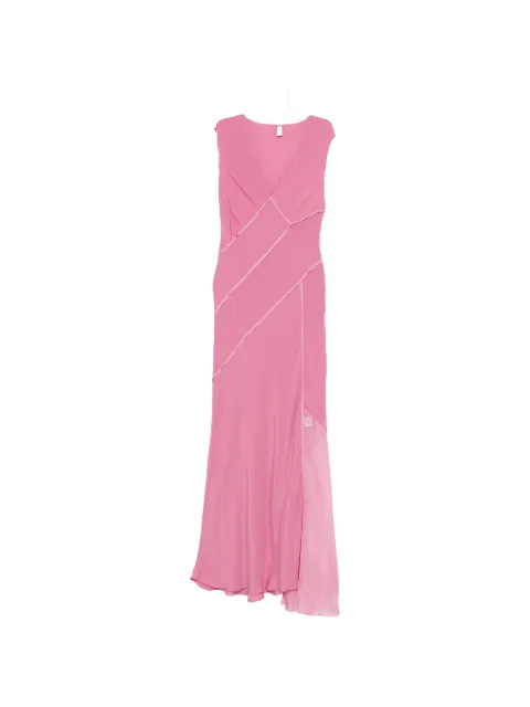 SIR. Elin panelled maxi dress