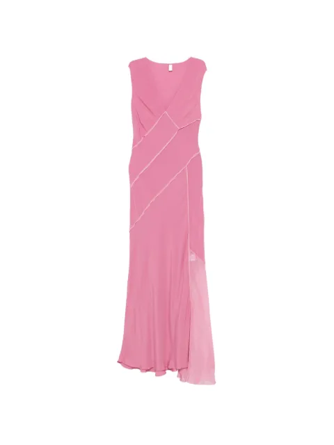 SIR. Elin panelled maxi dress