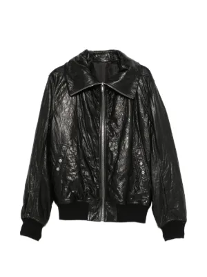 Rick Owens（リックオウエンス） レザージャケット - FARFETCH