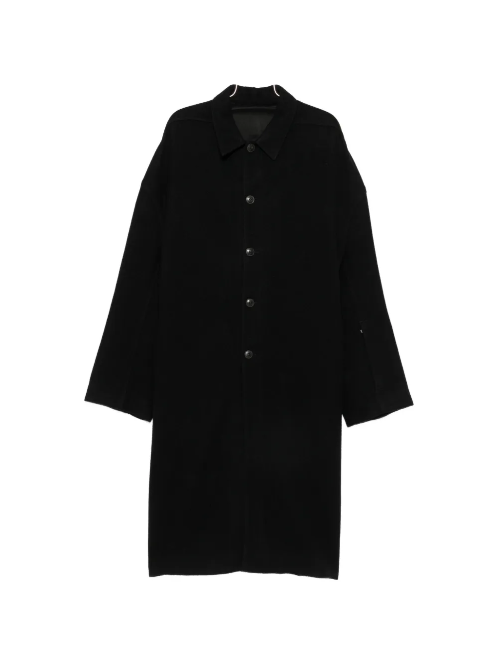 Rick Owens Brad button-up coat - Black