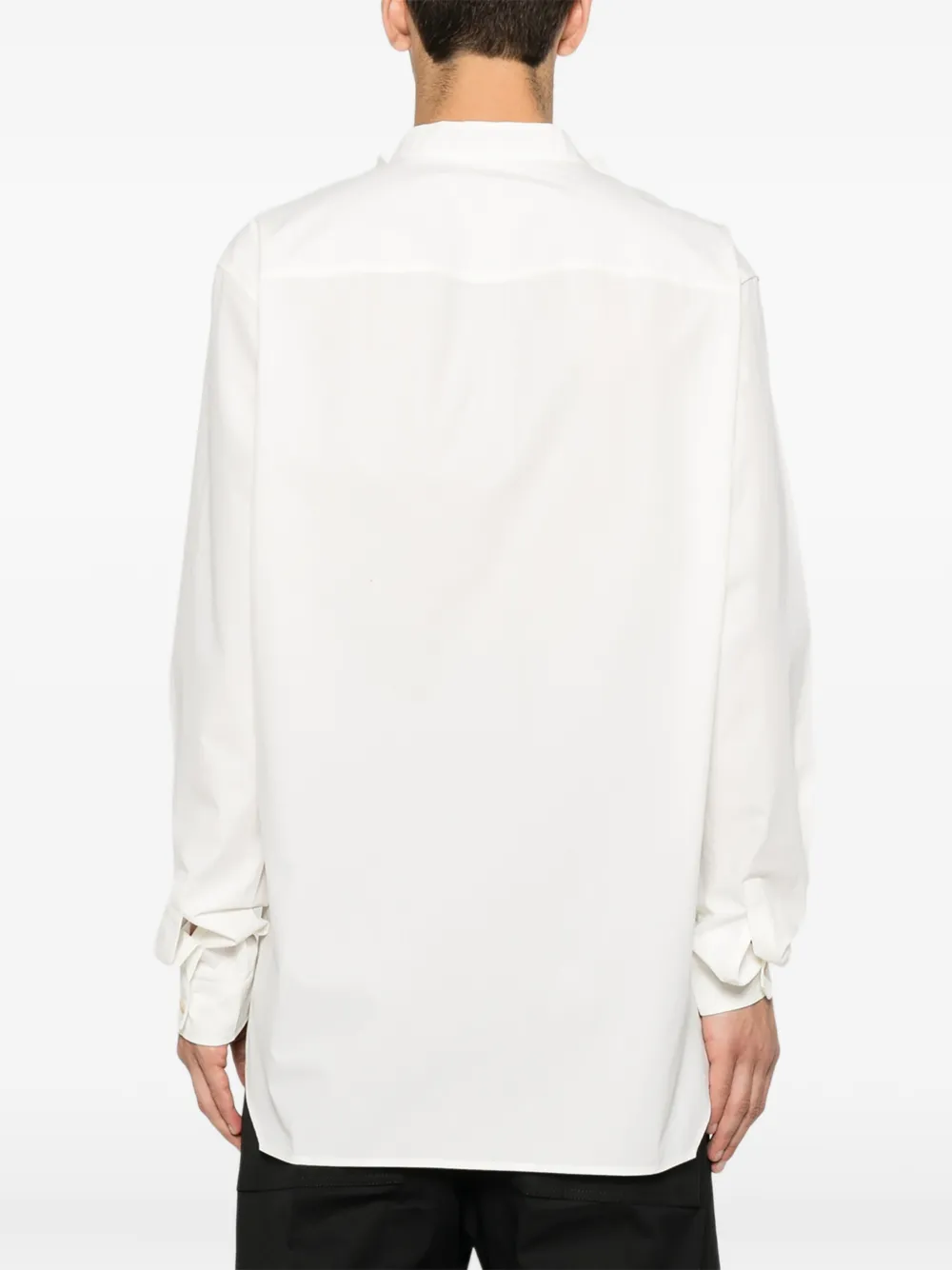 Rick Owens Island overhemd Wit
