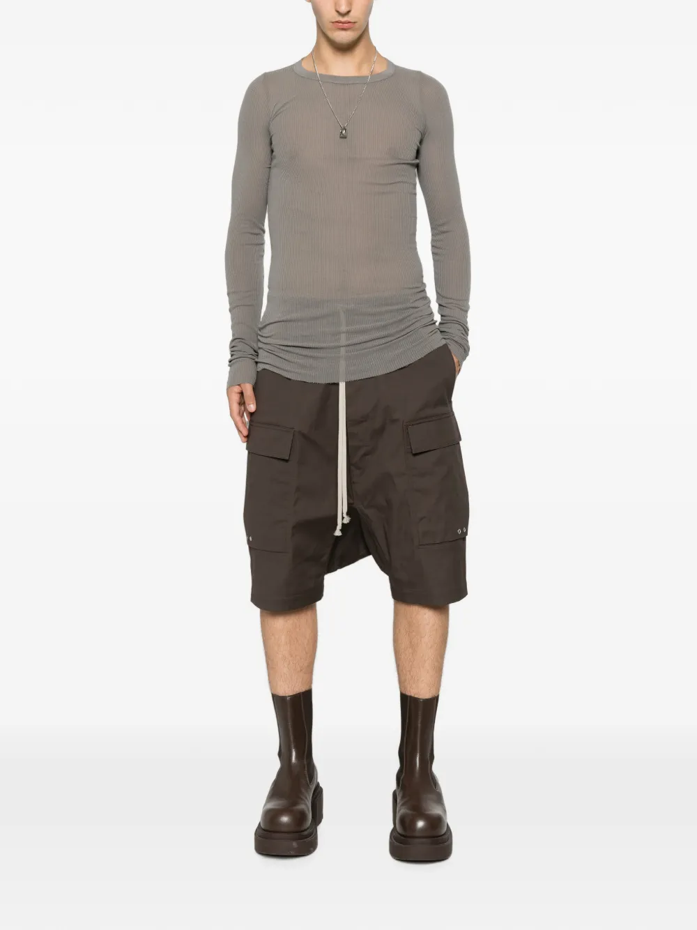 Rick Owens Cargo Pods shorts Bruin