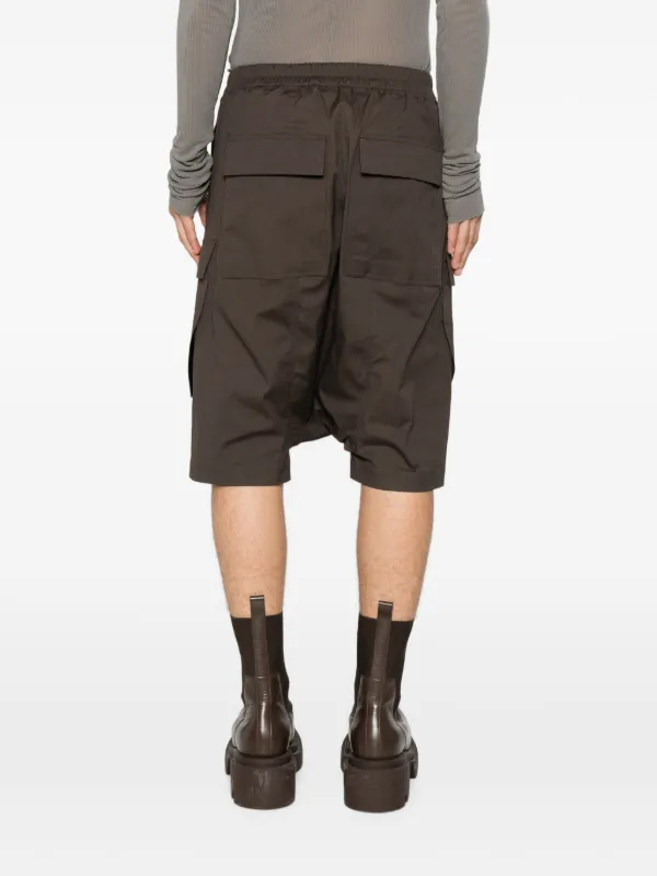 パンツ Rick Owens CARGO PODS SHORTS Rick Owens Cargo Pods Shorts | Brown | FARFETCH