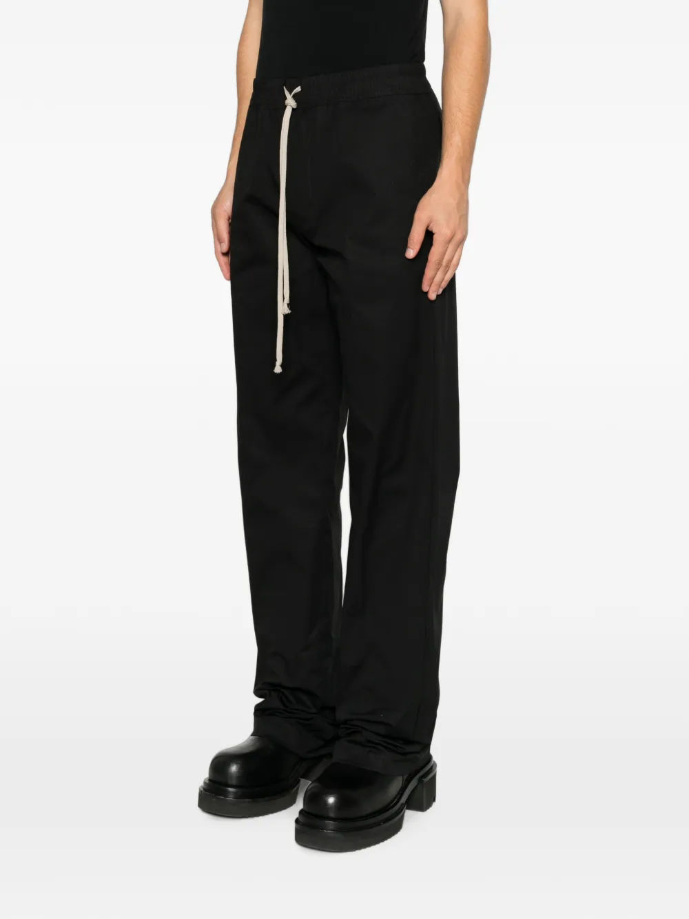 Rick Owens Broek met trekkoord Zwart