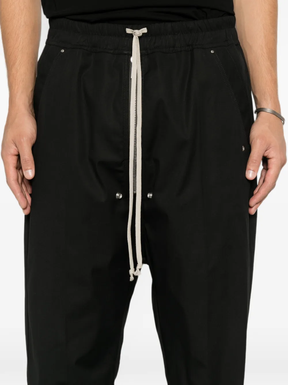 Rick Owens Bella broek met trekkoord Zwart