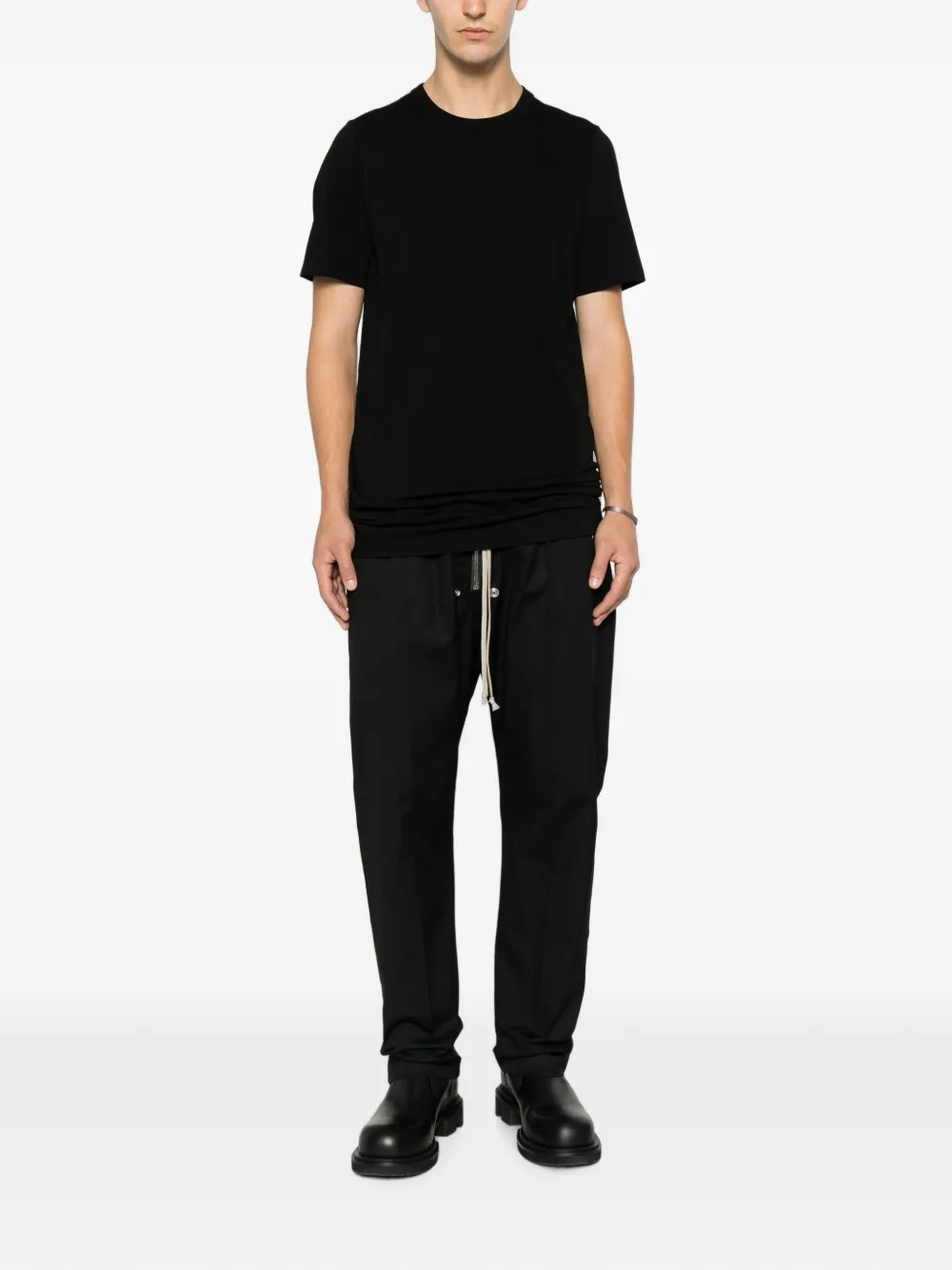 Rick Owens Bella broek met trekkoord Zwart