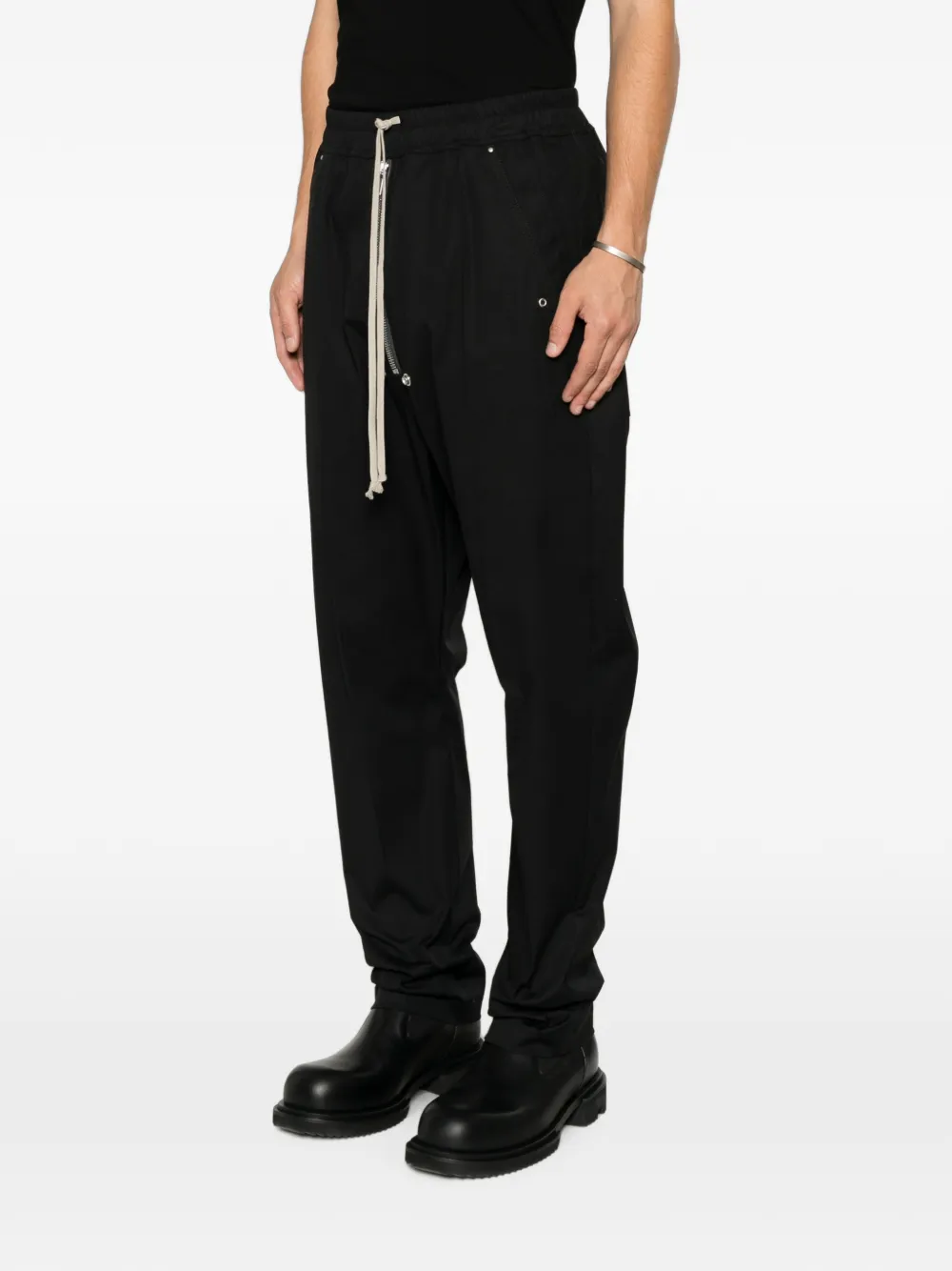 Rick Owens Bella broek met trekkoord Zwart