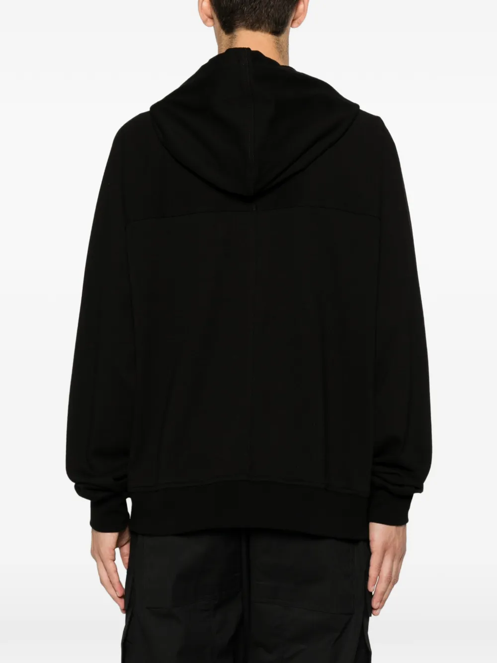 Rick Owens Hoodie met trekkoord Zwart