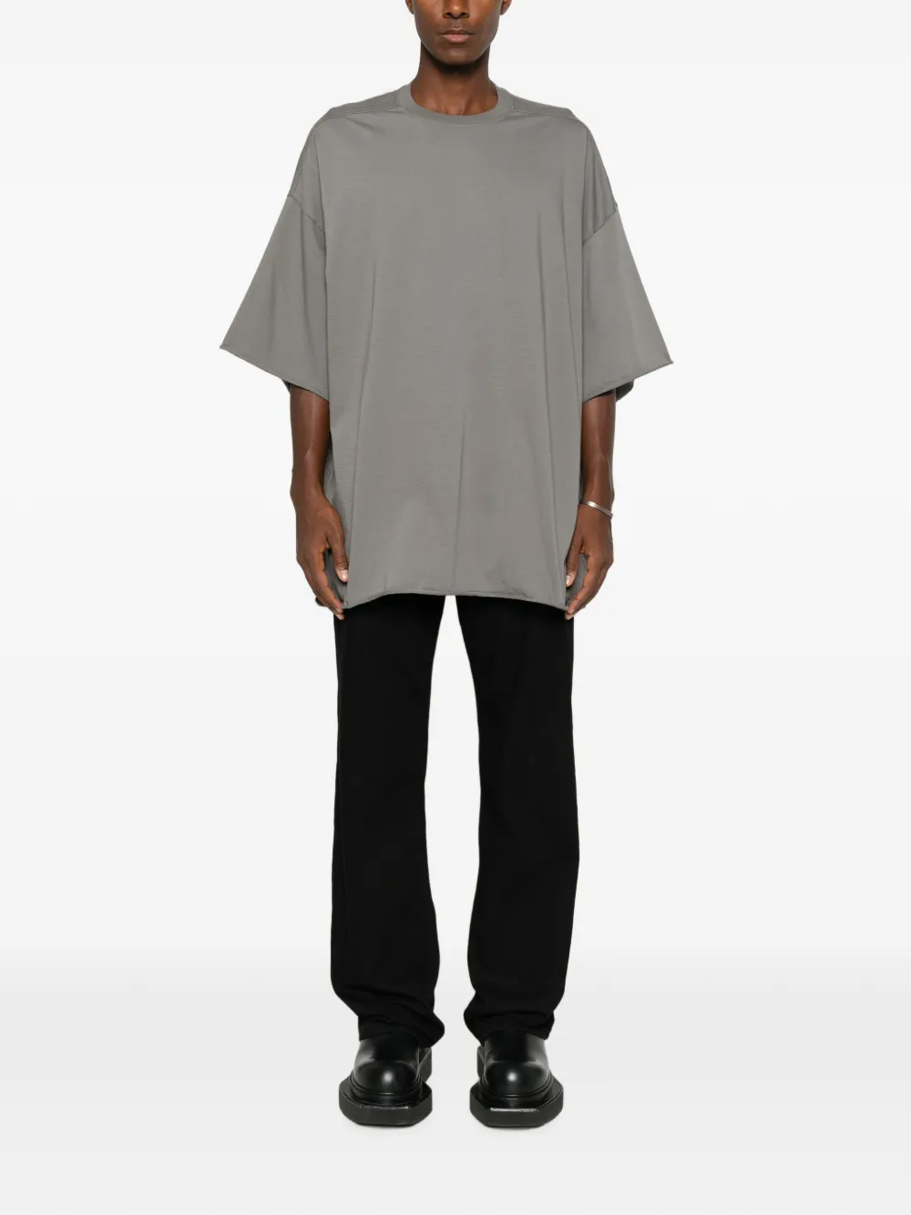 Rick Owens Tower Tommy T-shirt Grijs