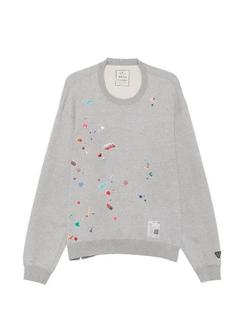 Maison MIHARA YASUHIRO sticker-print sweatshirt