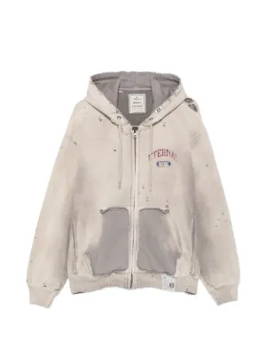 Maison MIHARA YASUHIRO ジップアップ パーカー | ホワイト | FARFETCH JP