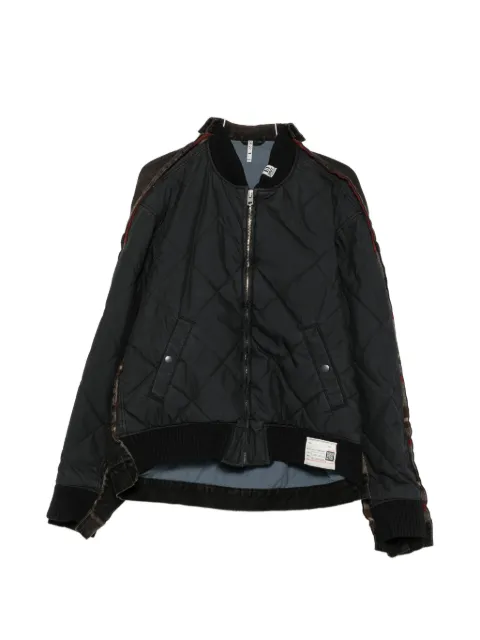 Maison MIHARA YASUHIRO quilted panel denim jacket