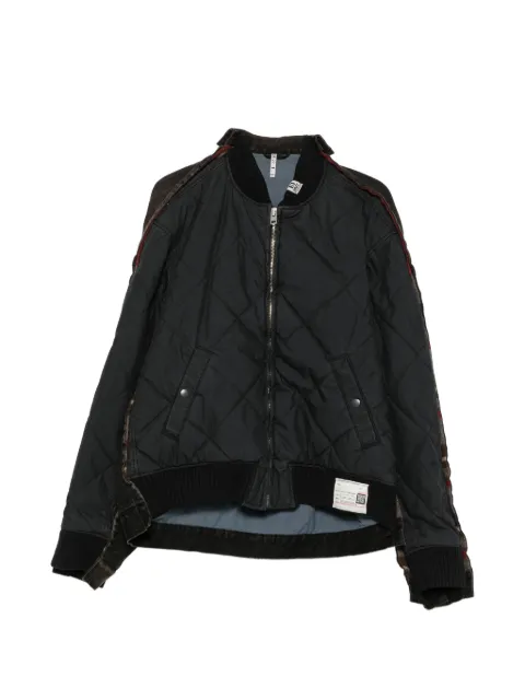 Maison MIHARA YASUHIRO quilted panel denim jacket