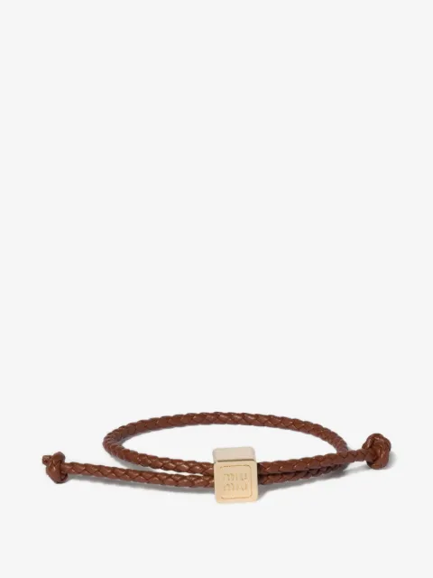 Miu Miu bracelet en cuir