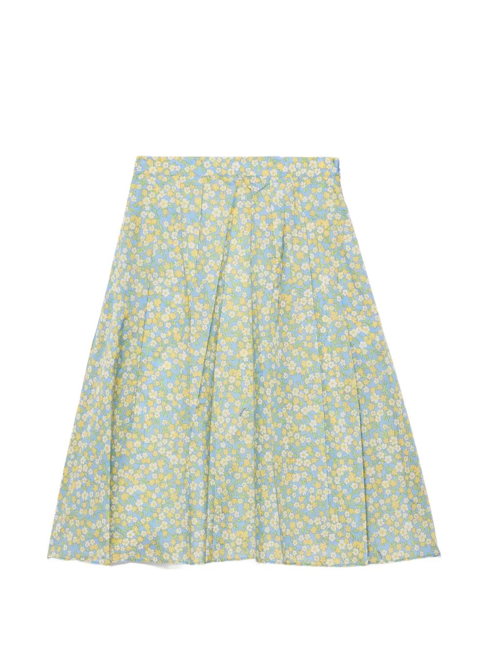 Prada - full floral-print Re-Nylon skirt - dames - polyamide