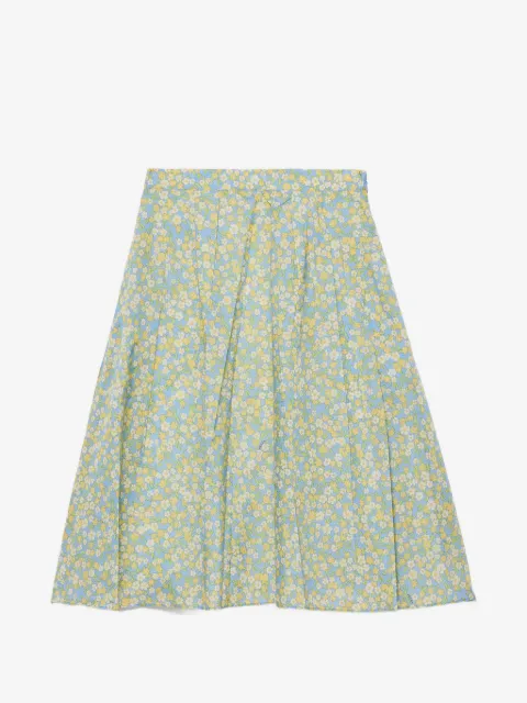 Prada Voluminöser Re-Nylon Rock mit Blumenprint