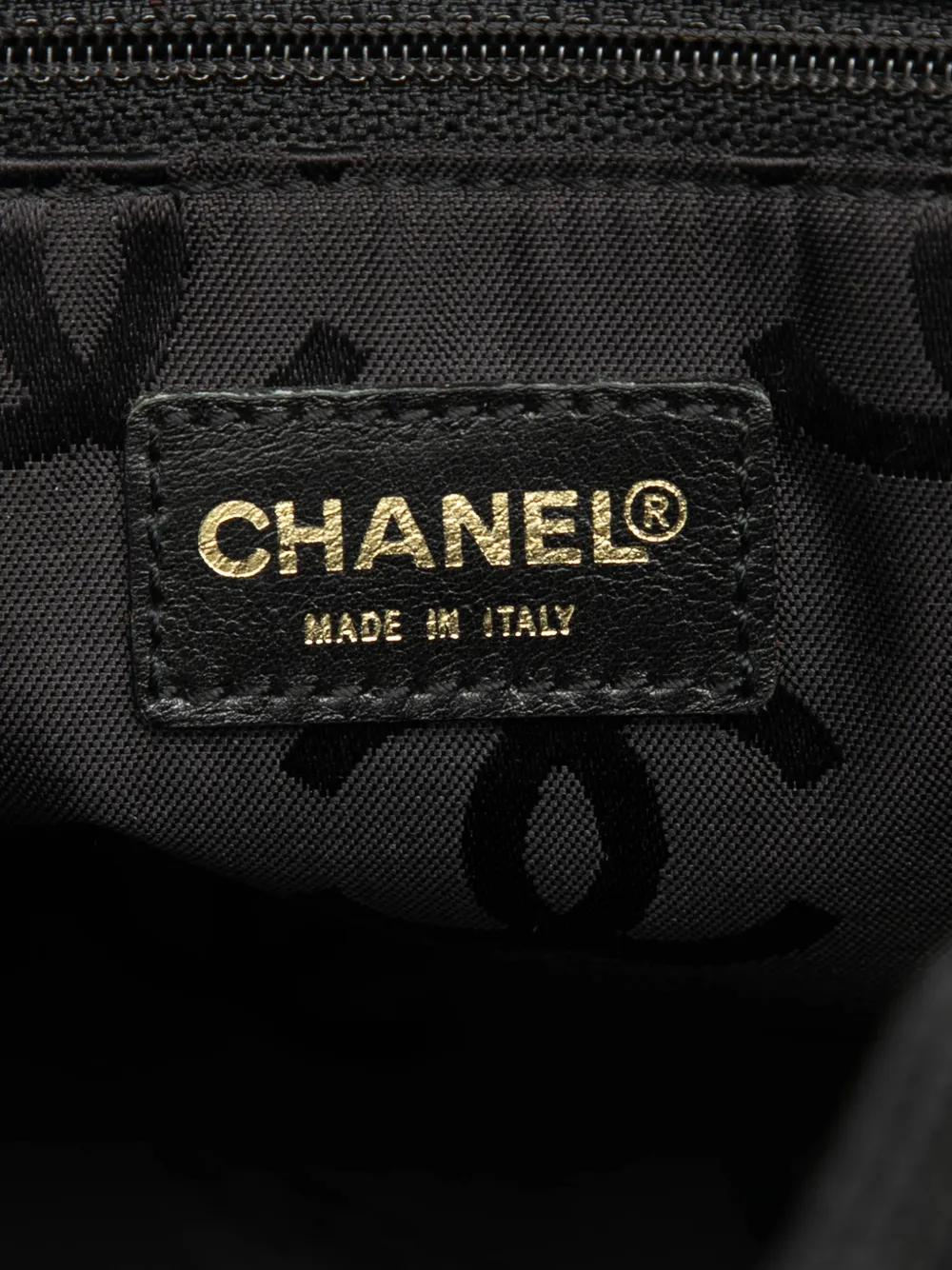 2002-2003 Cc Caviar Drawstring Tote Bag