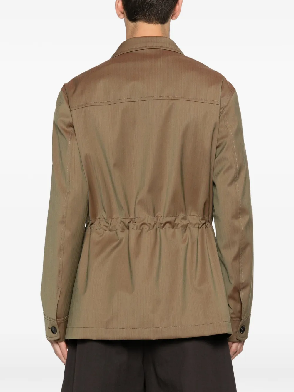 Brioni Jack met meerdere zakken Beige