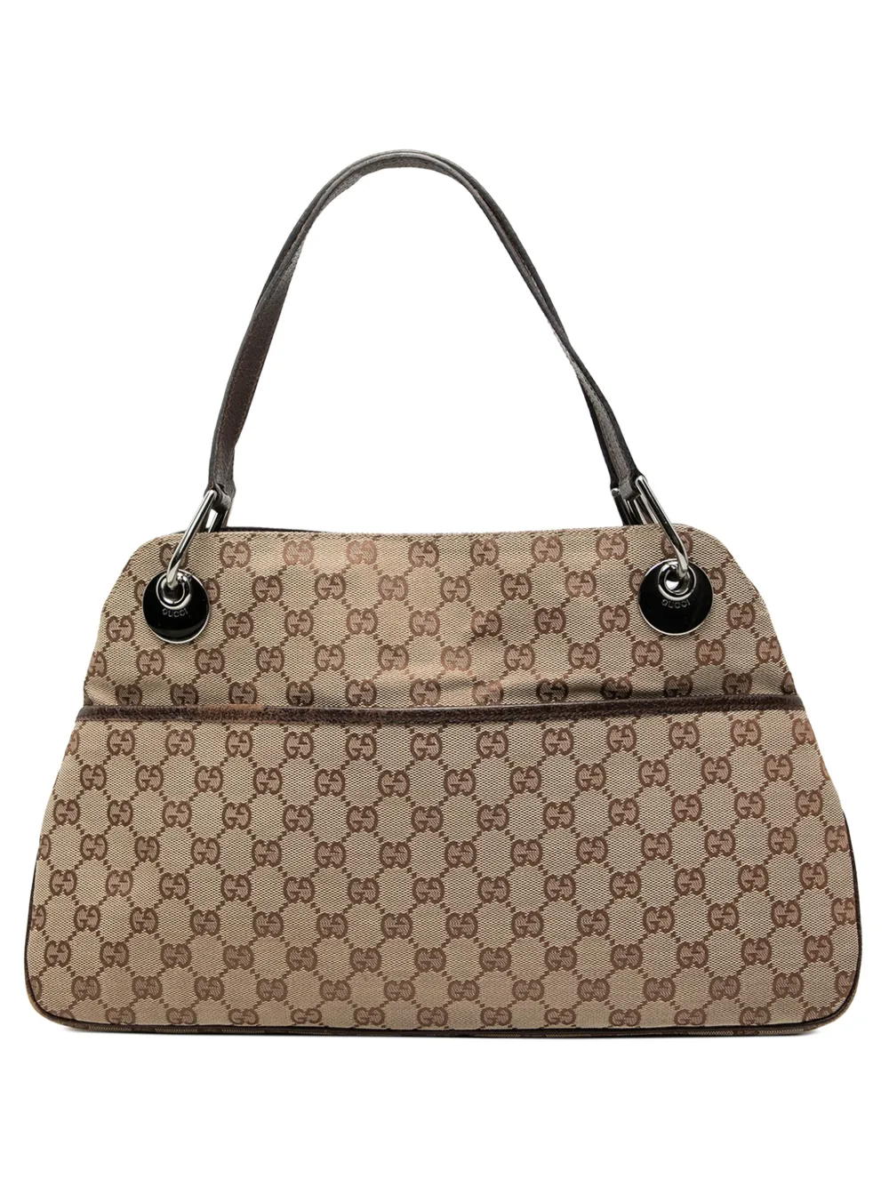 Gucci Pre-Owned 2000-2015 GG Canvas Eclipse shoulder bag - Marrone