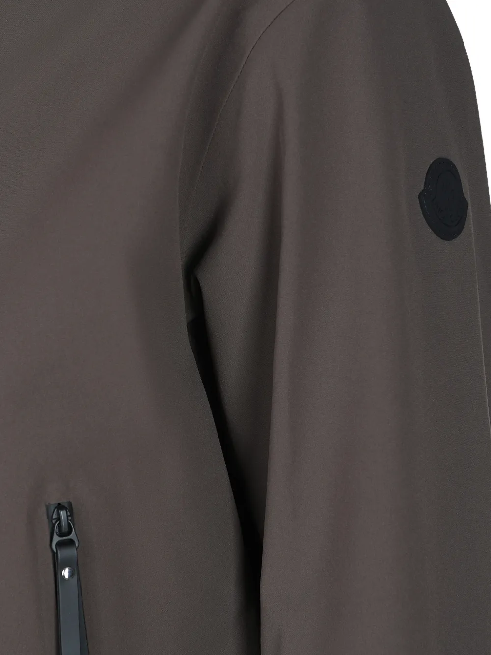  Moncler Logo-patch Jacket - Grey 