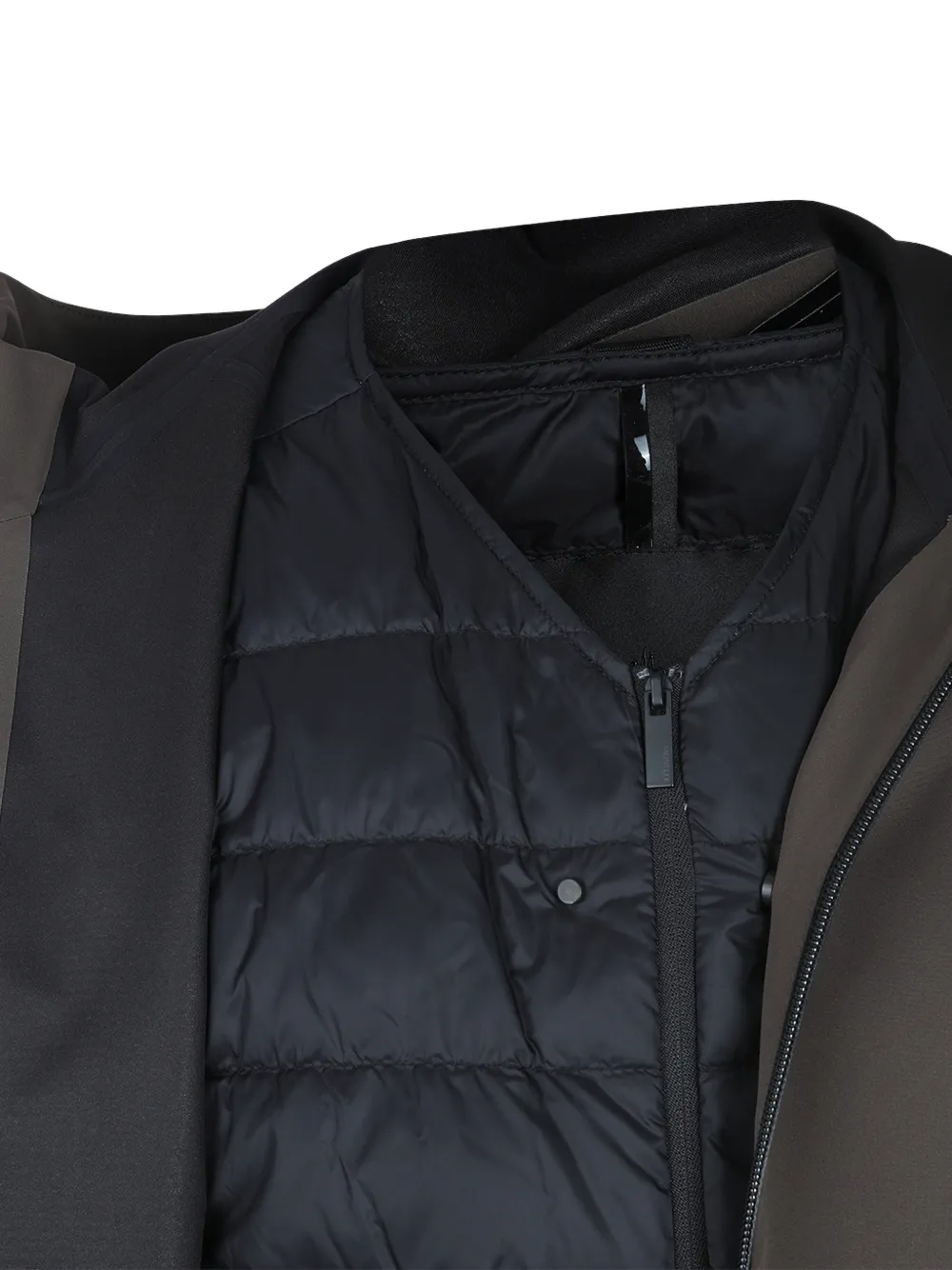 Moncler Jack met logopatch Grijs