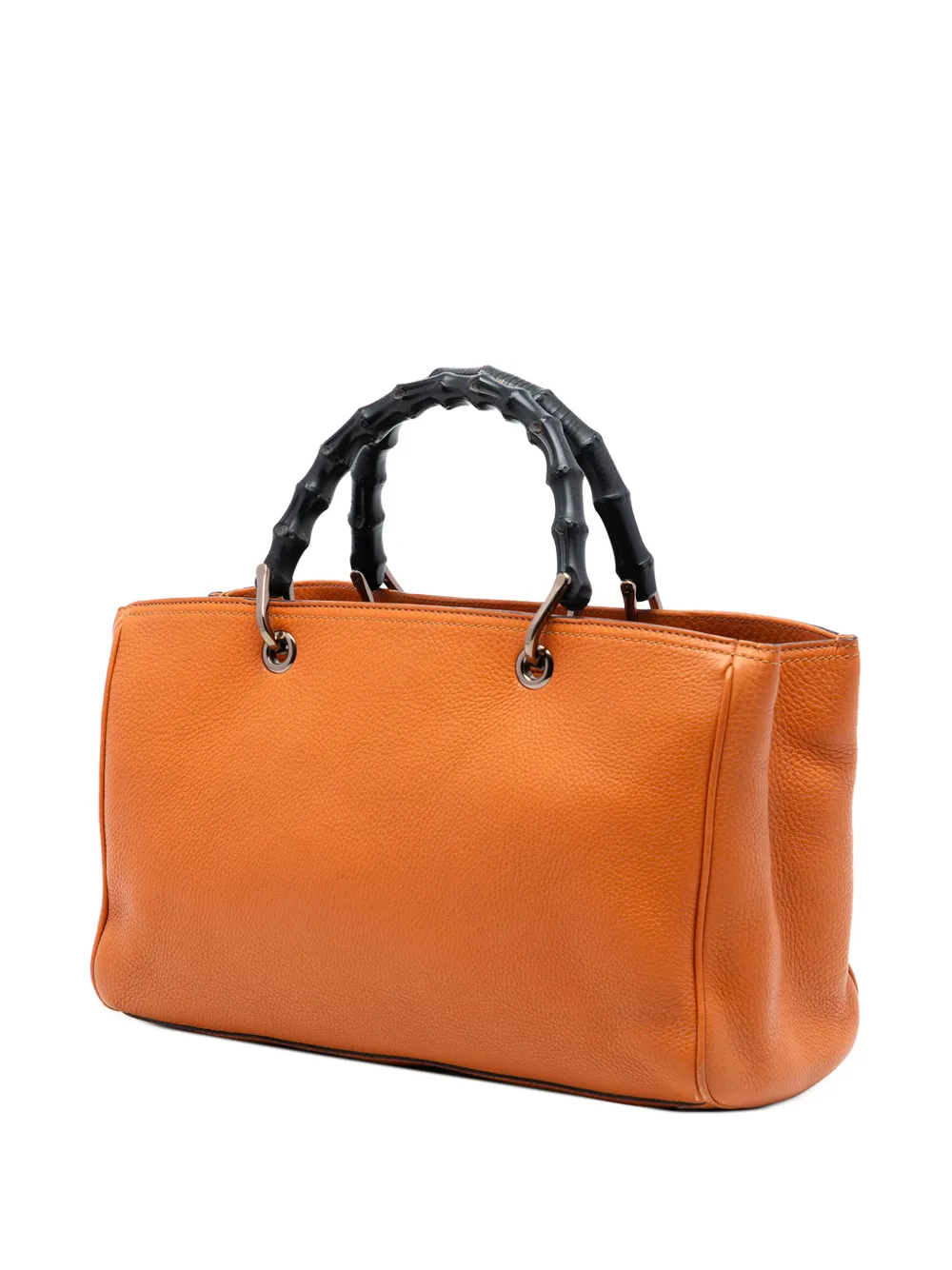2016-2026 Medium Calfskin Bamboo Shopper satchel