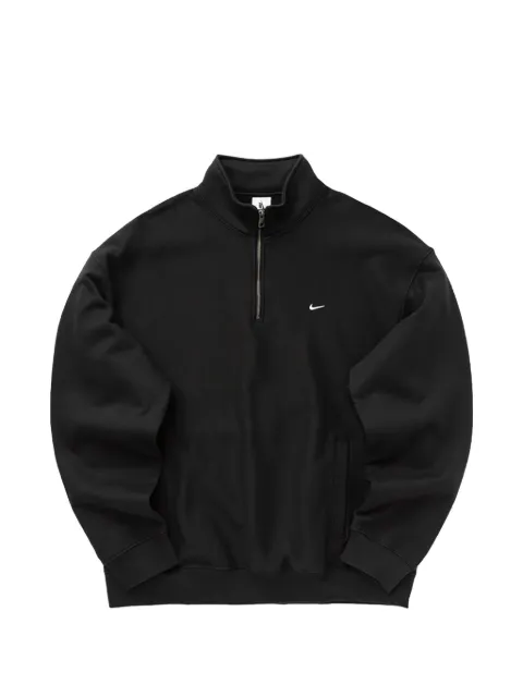 Nike Solo Swoosh half-zip sweatshirt