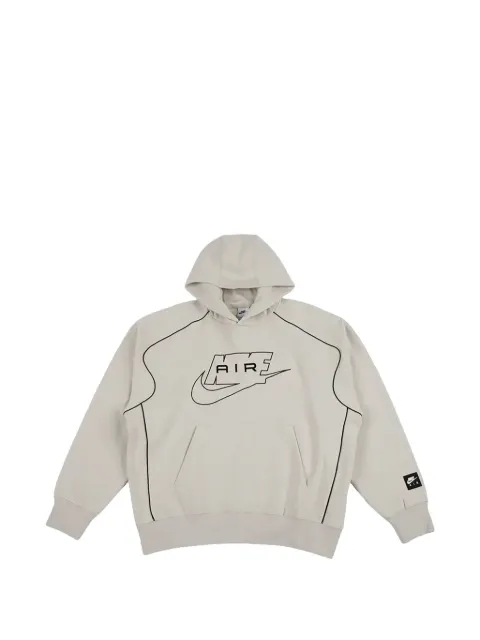 Nike logo-embroidered hoodie