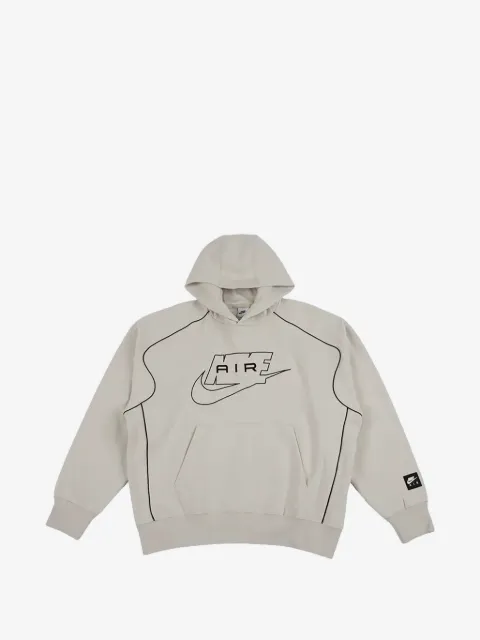 Nike logo-embroidered hoodie