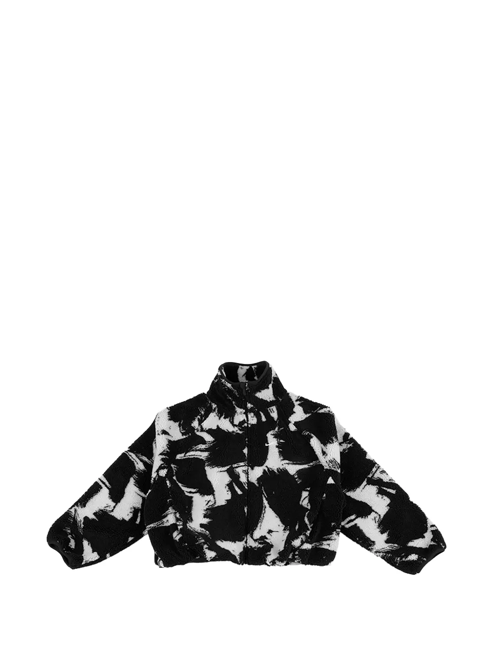 Nike high-pile fleece jacket - Schwarz