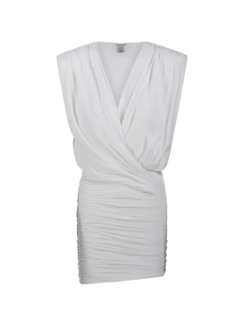 Amazuìn draped V-neck dress