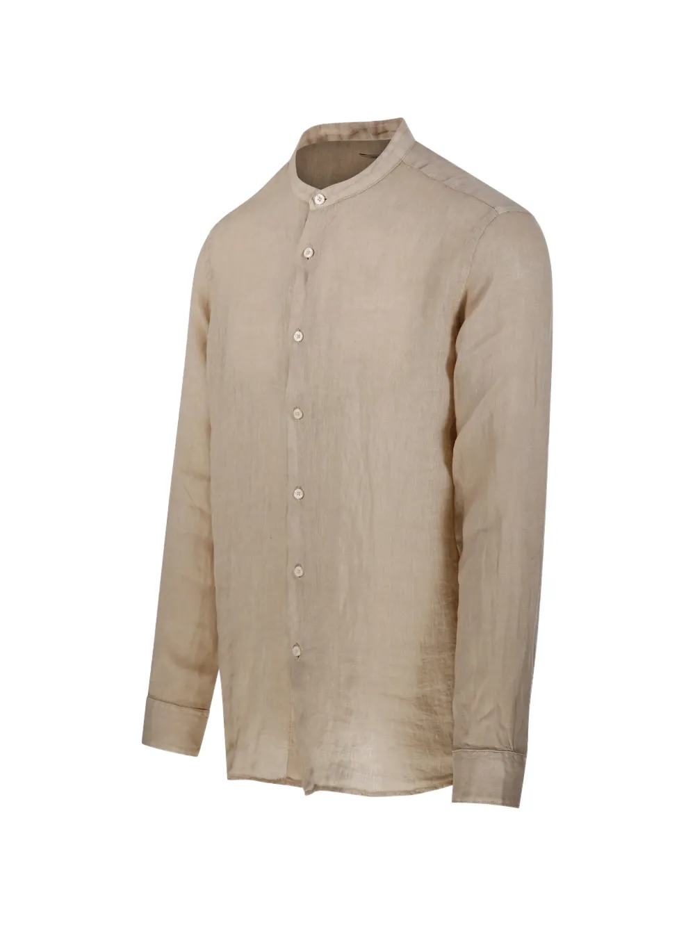  Altea Long-sleeve Buttoned Shirt - Neutrals 