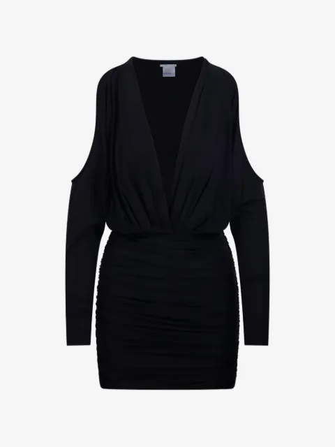 Amazuìn cold-shoulder dress