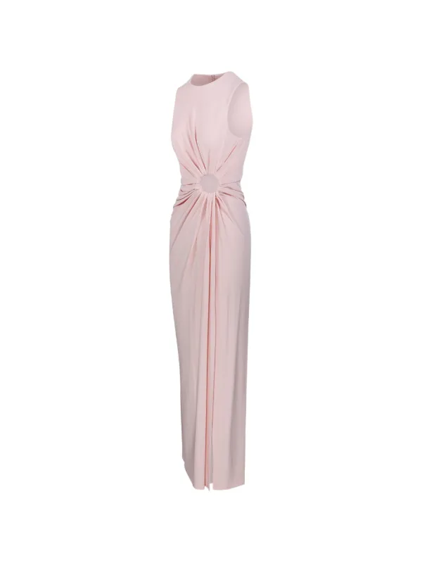 sportmax pink dress Sportmax | Woman - Long sleeveless pure cotton dress - Pink