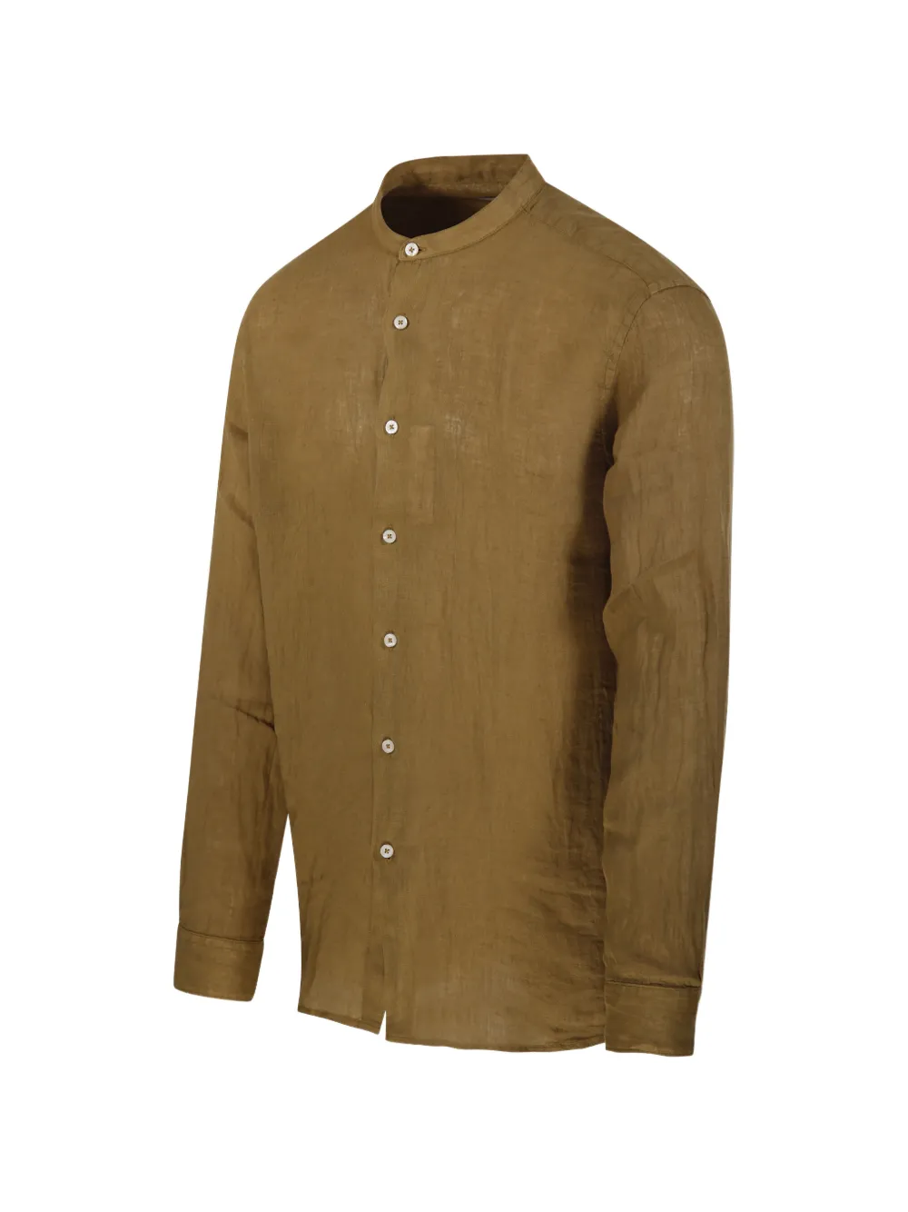  Altea Long-sleeve Buttoned Shirt - Brown 